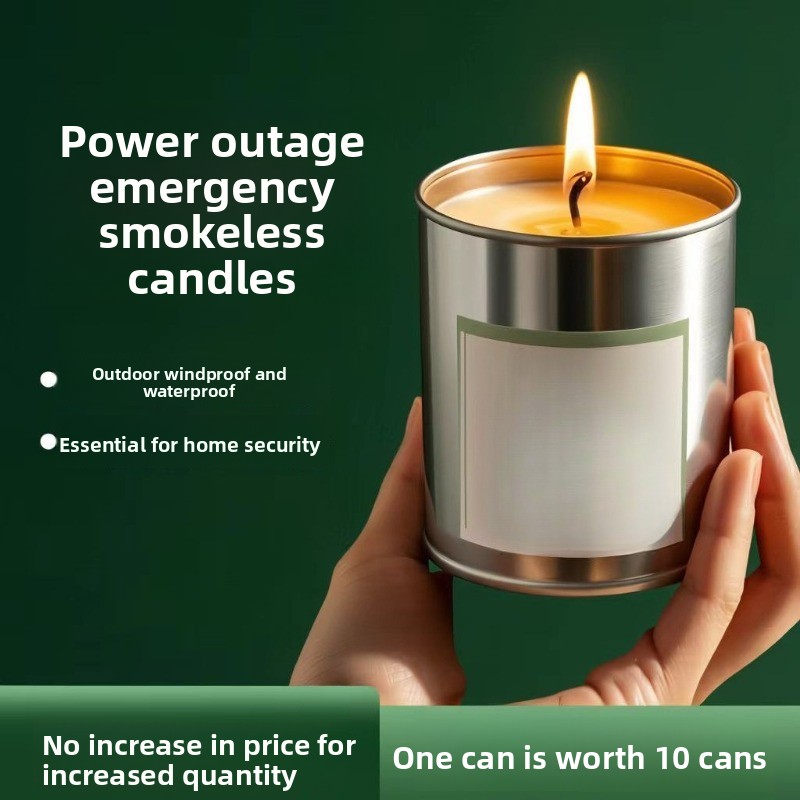 Power Outage Light - Lilin Pencegah Bencana Darurat Tanpa Asap