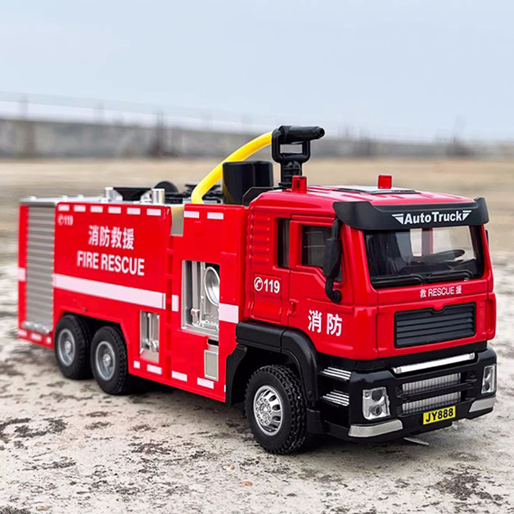 Fire Escape Ladder - 1/50 Tangga Mesin Pemadam Kebakaran Model