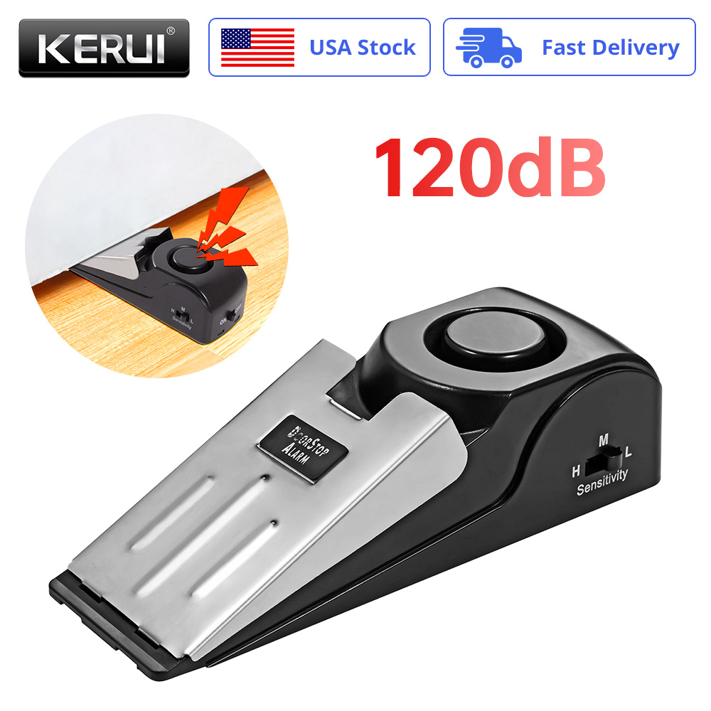 Door Stop Alarm - Alarm Penghenti Pintu Anti Maling Nirkabel