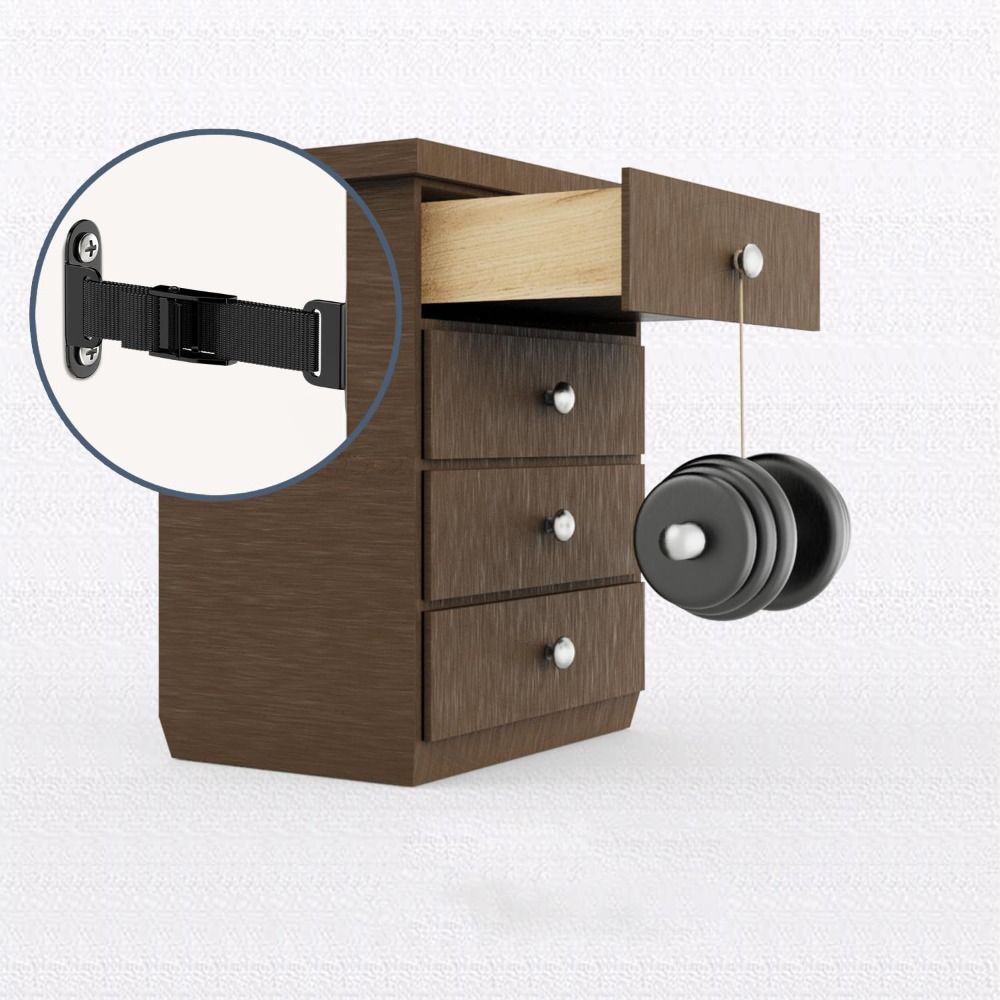 Pengikat Furnitur Anti Gempa,  - Earthquake Anchor Strap ulasan dan harga