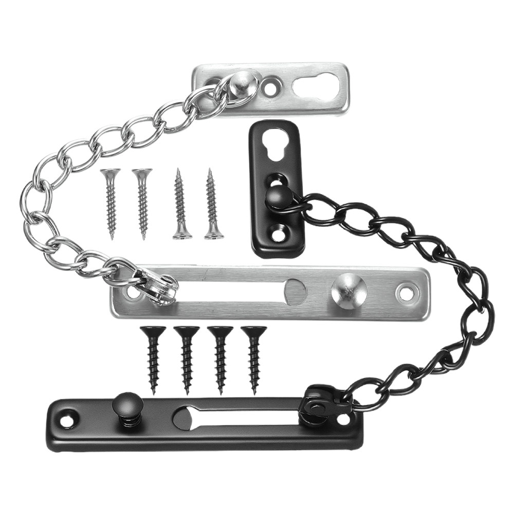 2Pcs Kunci Rantai Pintu Stainl - Security Chain Door ulasan dan harga