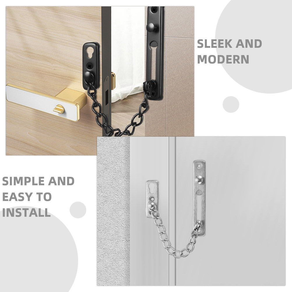 2Pcs Kunci Rantai Pintu Stainl - Security Chain Door ulasan dan harga