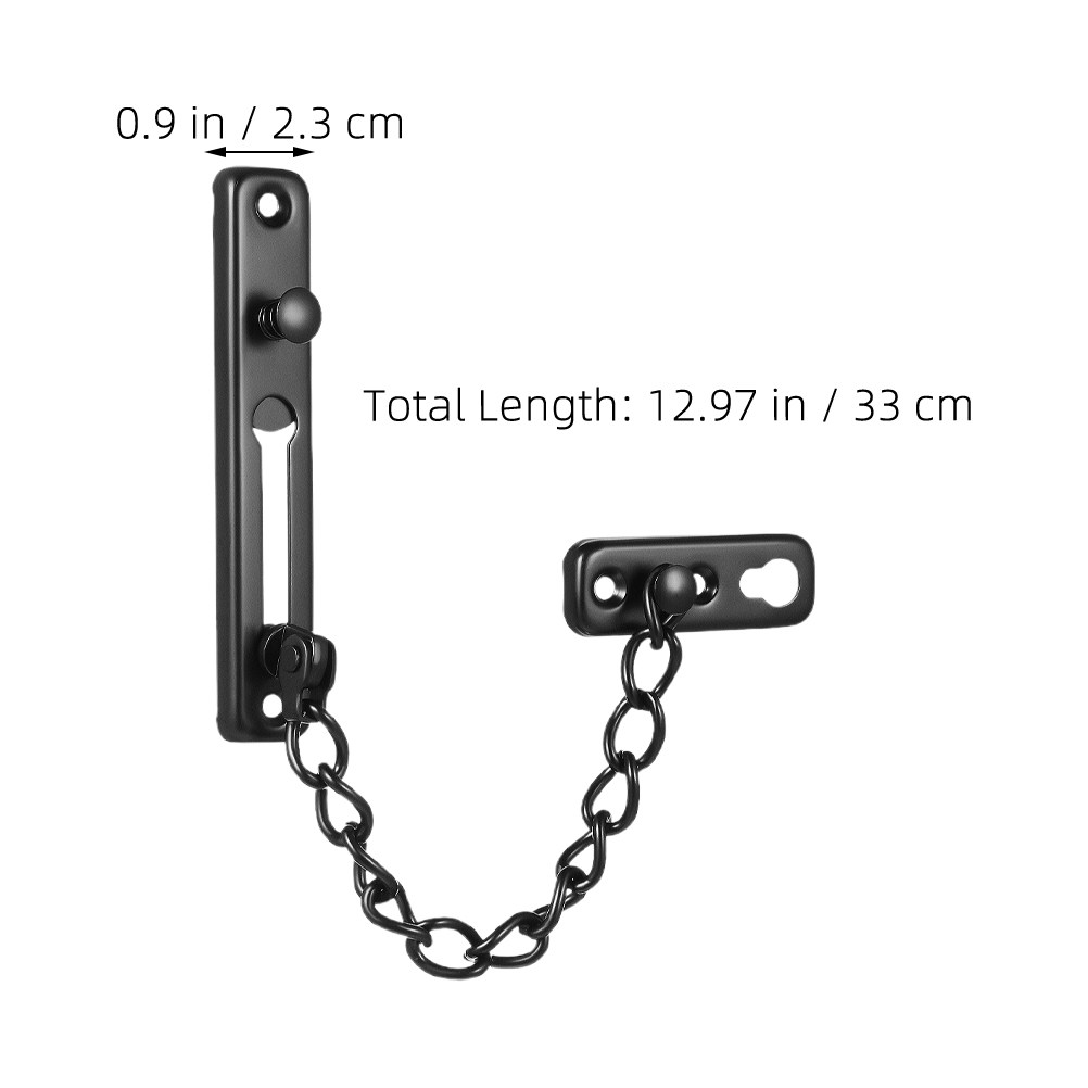 2Pcs Kunci Rantai Pintu Stainl - Security Chain Door ulasan dan harga