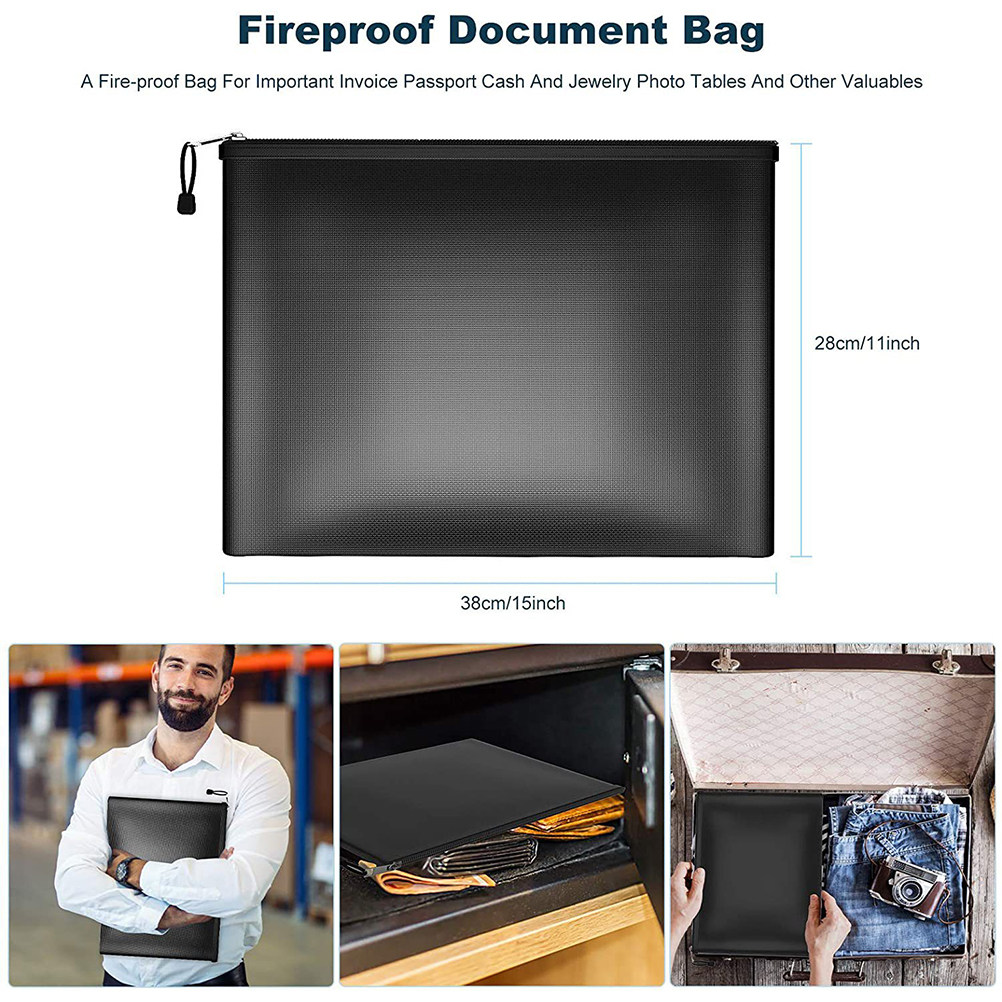 Tas Dokumen Tahan Api dan Air  - Fire Safe Document ulasan dan harga