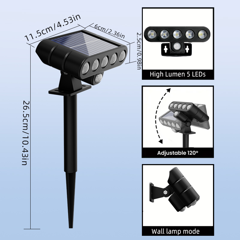 4 Buah Lampu Dinding Luar Ruan - Power Outage Light ulasan dan harga