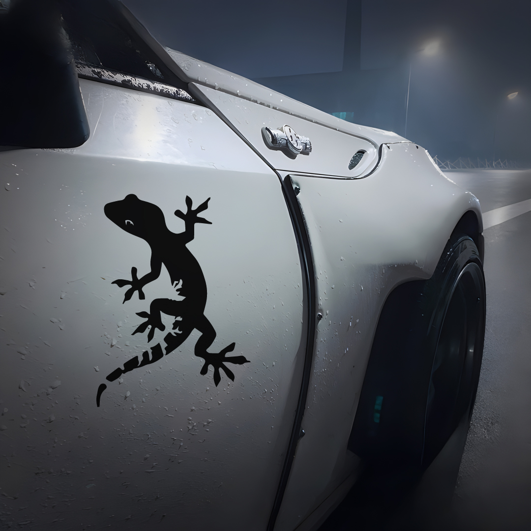 Gecko stiker vinil tahan air d - Window Lock Bar ulasan dan harga