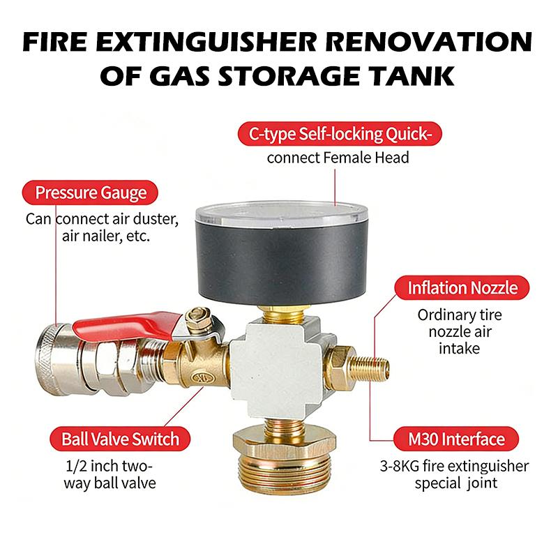 Kit Konversi Adaptor Tekanan P - Fire Extinguisher Small ulasan dan harga