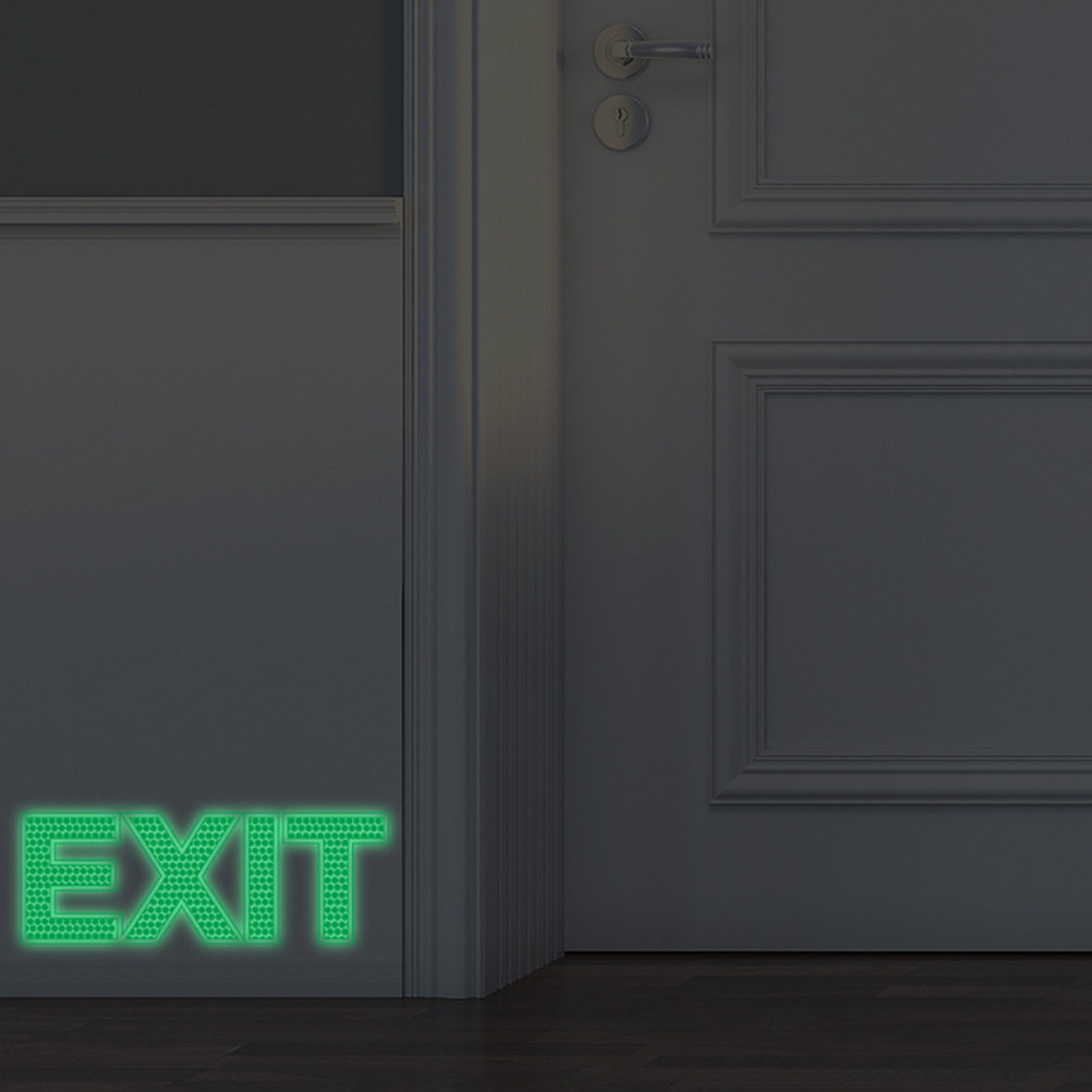 Stiker Dinding Tanda Keluar Be - Emergency Exit Sign ulasan dan harga
